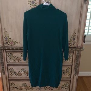 Benetton Green Sweater dress